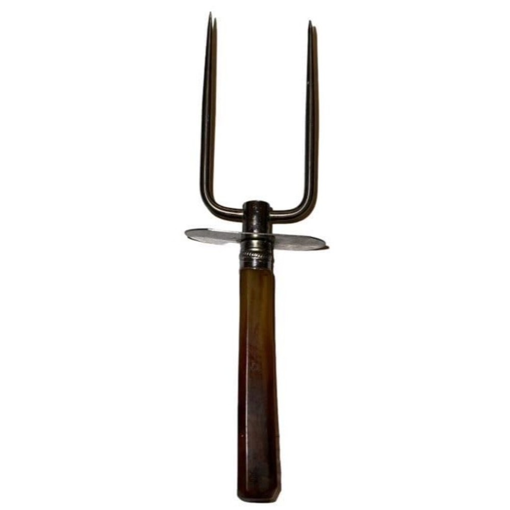 Vintage Large AMBER BAKELITE Handle Roast.